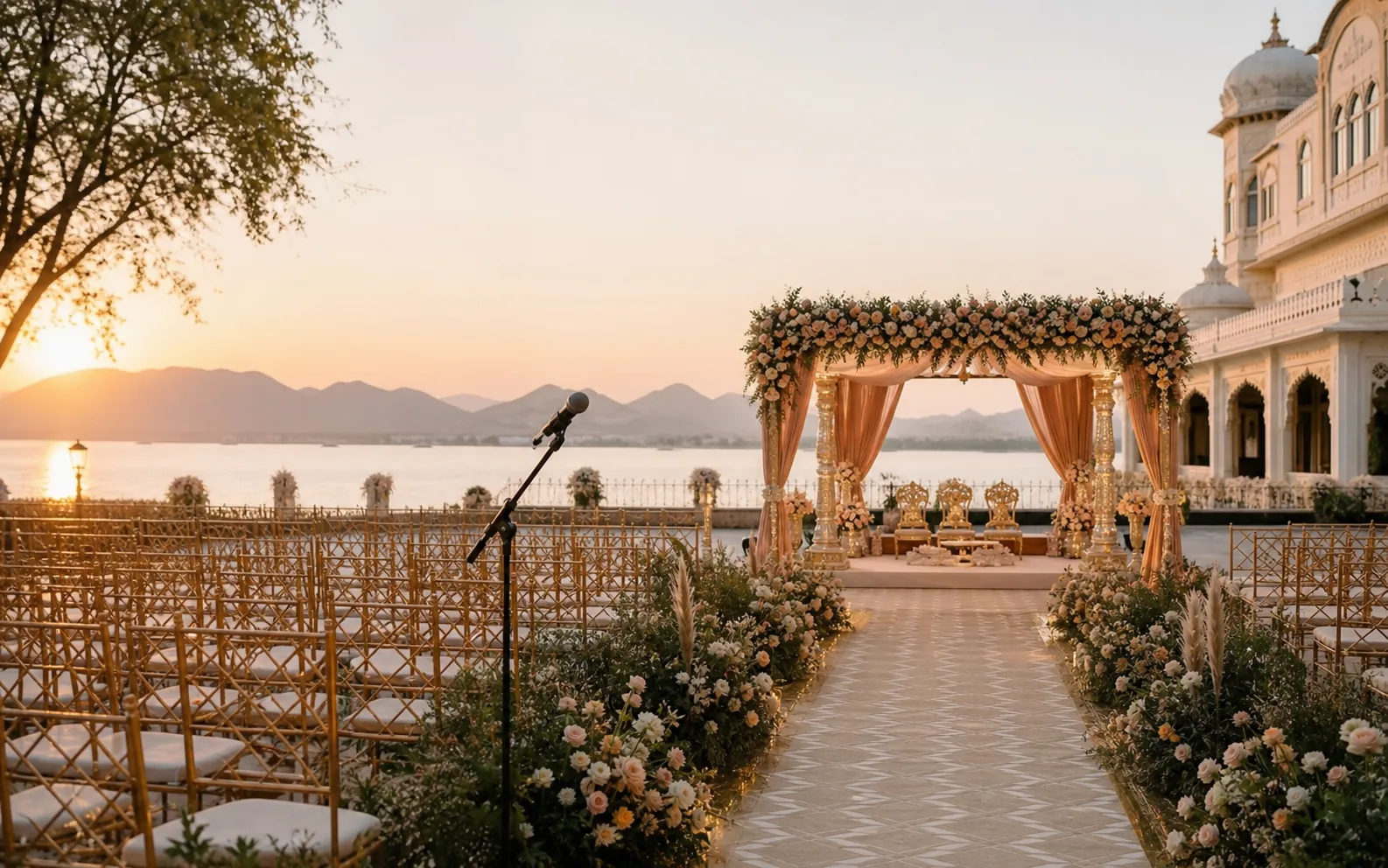 Destination Wedding Anchoring in Udaipur