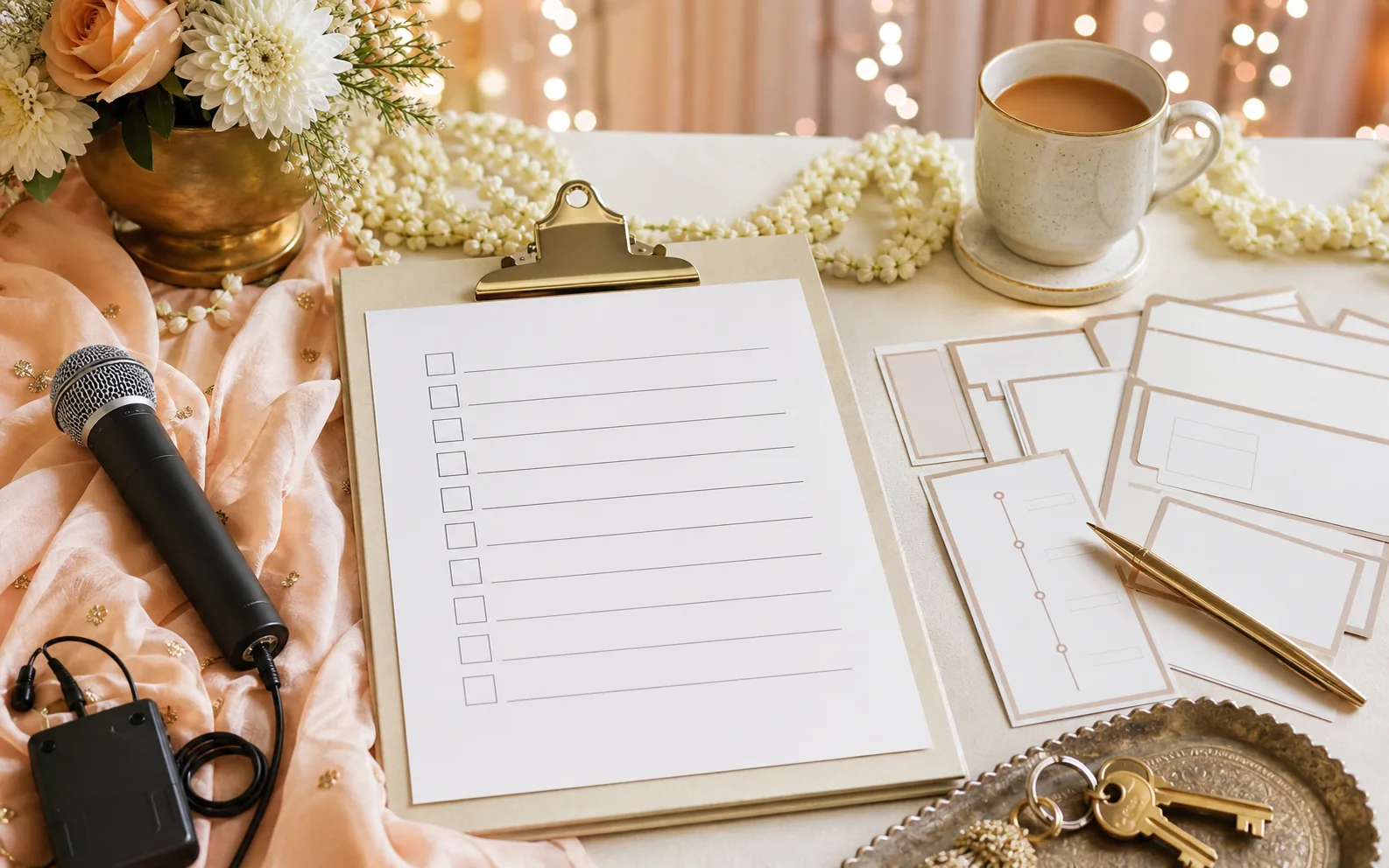 Event Hosting Checklist for Udaipur Weddings